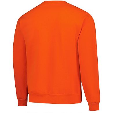 Men's Orange Syracuse Orange Holiday Fleece Sweatshirt