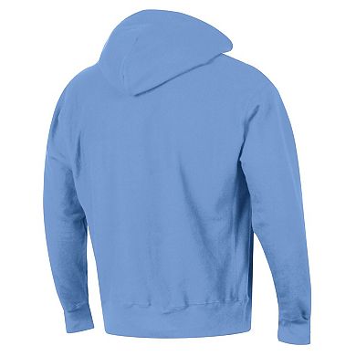 Men's Champion Light Blue Tampa Bay Rays Reverse Weave Chenille Hoodie