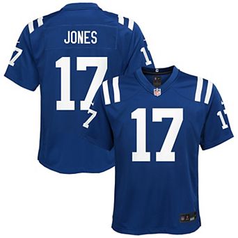 Youth Nike Daniel Jones Royal Indianapolis Colts Alternate 2 Game Jersey
