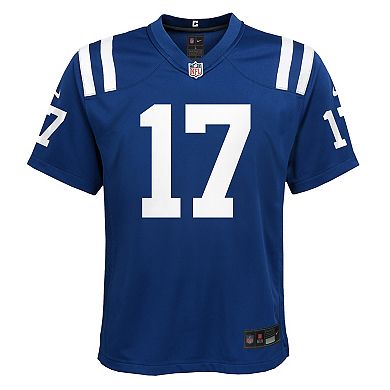 Youth Nike Daniel Jones Royal Indianapolis Colts Alternate 2 Game Jersey