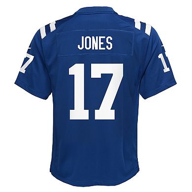 Youth Nike Daniel Jones Royal Indianapolis Colts Alternate 2 Game Jersey