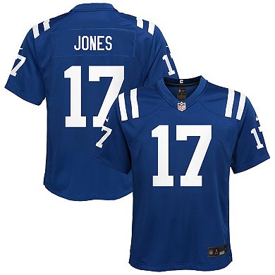 Youth Nike Daniel Jones Royal Indianapolis Colts Alternate 2 Game Jersey