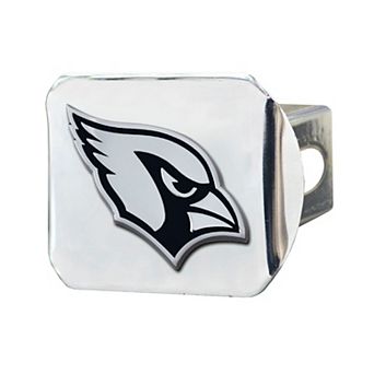 Logo Brands Arizona Cardinals Chrome on Chrome Hitch Cover