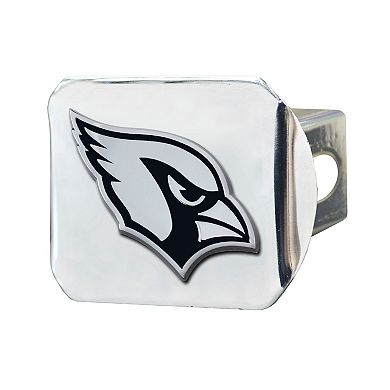 Logo Brands Arizona Cardinals Chrome on Chrome Hitch Cover