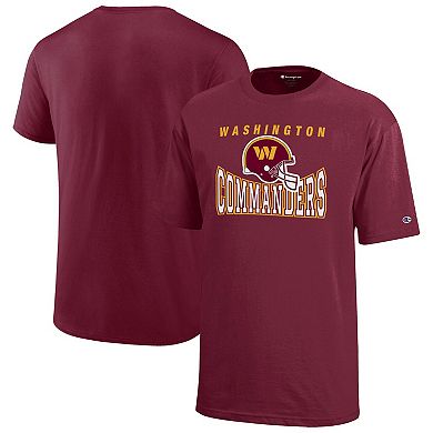 Youth Champion Burgundy Washington Commanders Graphic T-Shirt