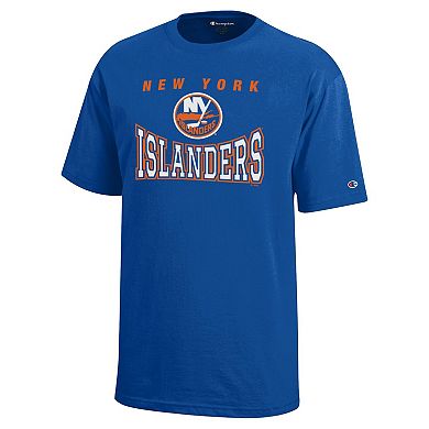 Youth Champion Blue New York Islanders Graphic T-Shirt
