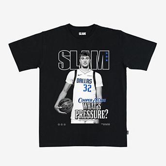 Unisex Cooper Flagg Black Dallas Mavericks SLAM Cover T-Shirt