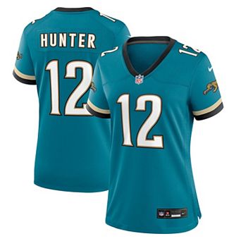 Women's Nike Travis Hunter Teal Jacksonville Jaguars Alternate 2 Prowler Throwback Game Jersey