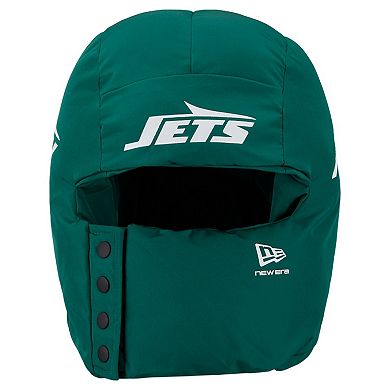 Men's New Era Green New York Jets Puffer Balaclava