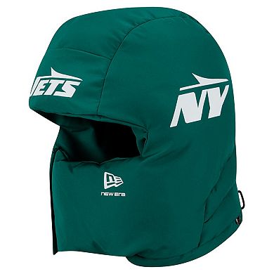 Men's New Era Green New York Jets Puffer Balaclava