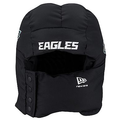 Men's New Era Black Philadelphia Eagles Puffer Balaclava