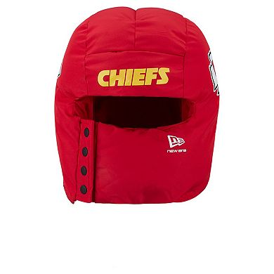 Men's New Era Red Kansas City Chiefs Puffer Balaclava
