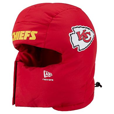 Men's New Era Red Kansas City Chiefs Puffer Balaclava
