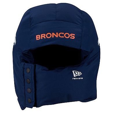 Men's New Era Navy Denver Broncos Puffer Balaclava