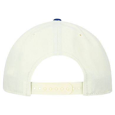 Men's New Era Cream New York Giants Upside Down 9FIFTY A-Frame Snapback Hat