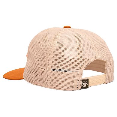 Men's Tan/Texas Orange Howler Brothers x Texas Longhorns Feedstore Mesh Trucker Adjustable Hat
