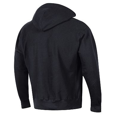 Men's Champion Black Arizona Diamondbacks Reverse Weave Chenille Hoodie