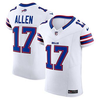 Men's Nike Josh Allen White Buffalo Bills Vapor F.U.S.E. Elite Jersey