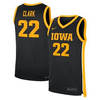 Men's Nike Caitlin Clark Black Iowa Hawkeyes Home Replica Basketball Jersey