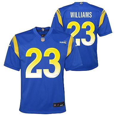 Youth Nike Kyren Williams Royal Los Angeles Rams Team Game Jersey