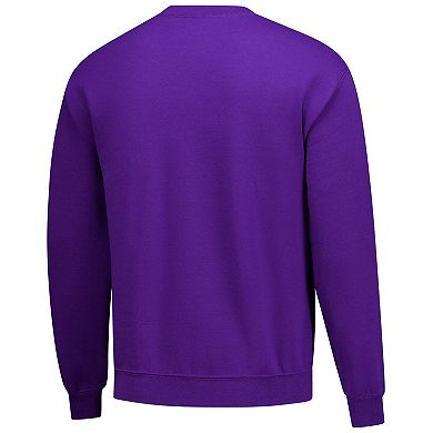 Men's Purple LSU Tigers Holiday Fleece Sweatshirt