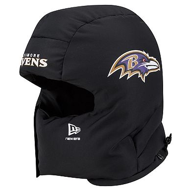 Men's New Era Black Baltimore Ravens Puffer Balaclava