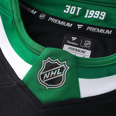 Men's Fanatics Jamie Benn Black Dallas Stars Alternate Premium Jersey