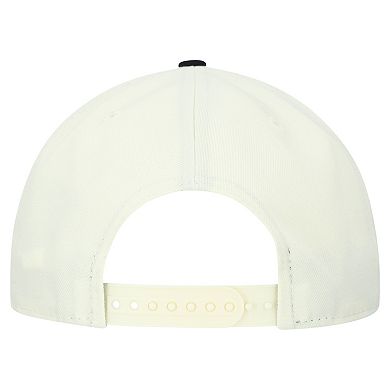 Men's New Era Cream Houston Texans Upside Down 9FIFTY A-Frame Snapback Hat