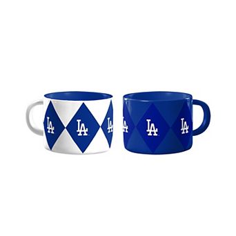 Logo Brands Los Angeles Dodgers Two-Pack Diamond Mug Set