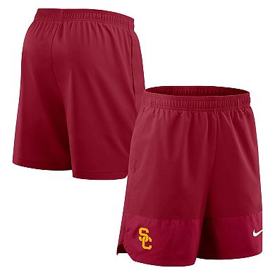 Men's Nike Cardinal USC Trojans 2025 Sideline Dri-FIT Shorts