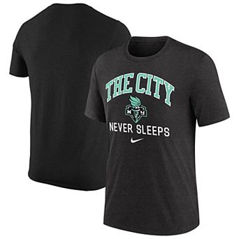 Men's Nike Black New York Liberty Tri-Blend T-Shirt