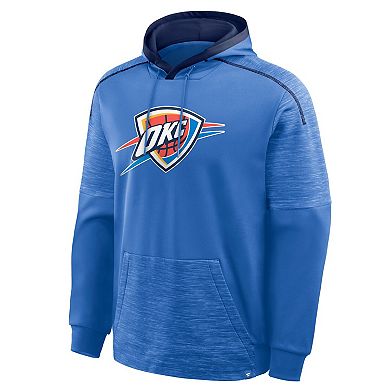 Men's Fanatics Blue Oklahoma City Thunder Pick & Roll Defender Pullover Hoodie