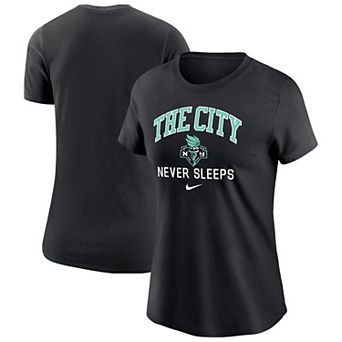 Women's Nike Black New York Liberty The City Never Sleeps T-Shirt