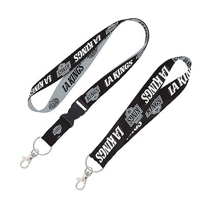 WinCraft Los Angeles Kings Two-Pack Lanyard with Detachable Buckle & Key Strap Set