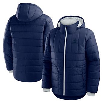 Men's Fanatics Navy Dallas Cowboys Full-Zip Hooded Jacket