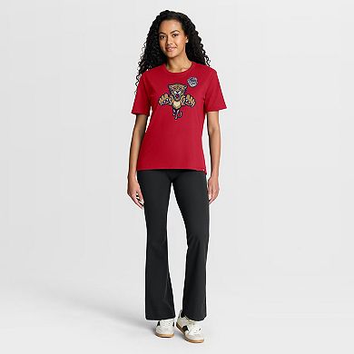 Women's Fanatics Red Florida Panthers 2026 NHL Winter Classic T-Shirt