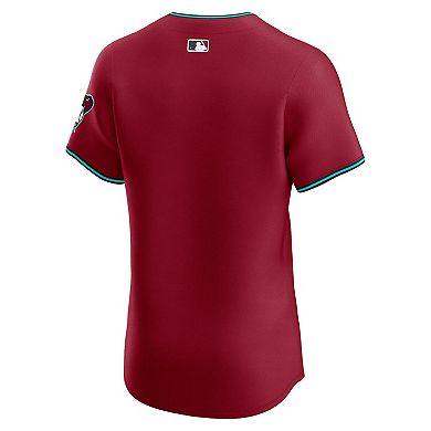 Men's Nike Red Arizona Diamondbacks Alternate 2 Elite Jersey