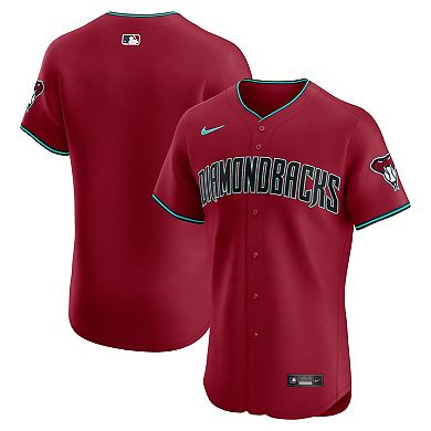 Men's Nike Red Arizona Diamondbacks Alternate 2 Elite Jersey