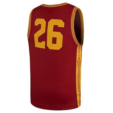 Youth Nike #26 Cardinal USC Trojans Replica Basketball Jersey
