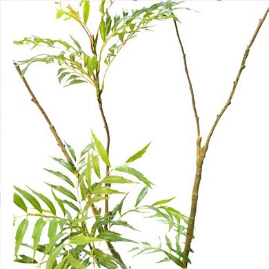 Artificial Mahonia Fortunei Tree, Tall Faux Plant for Indoor Home, Office & Patio