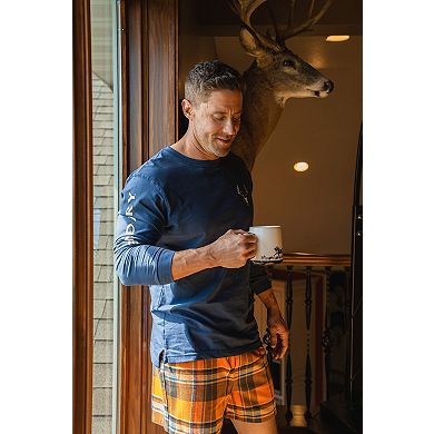 Men's Legendary Whitetails Flannel Plaid Boxer Short 2 Pack