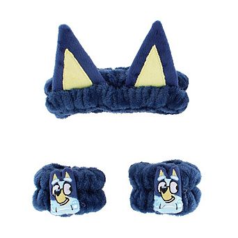 U.P.D., INC Kids Bluey Plush Headband & Wristband Set