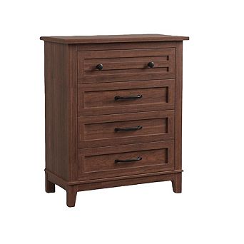 4 Dresser for Bedroom, 34.8 in Tall Vertical Drawer Dresser with Large Storage