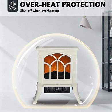 Electric Fireplace Heater Free Standing Classic Fireplace Stove