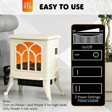Electric Fireplace Heater Free Standing Classic Fireplace Stove