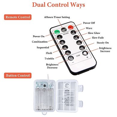 Halloween Spider Web Light 3.28FT Battery Powered, 70LED, 8 Effects