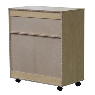 Vericombe 2-Door Accent Cabinet Microwave Kitchen Cart