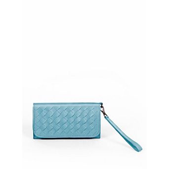 Woven Wristlet Wallet