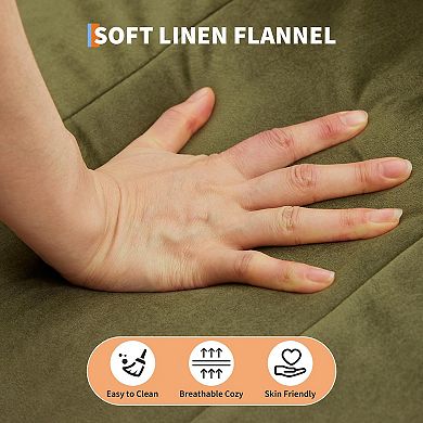 IDEALHOUSE 3-in-1 Convertible Sofa Bed