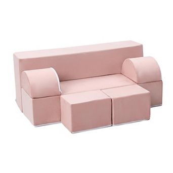 IDEALHOUSE 6 pc Kids Play Couch
